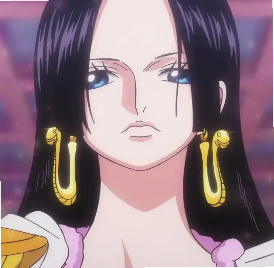 Boa Hancock anime: Nhân vật quyến rũ với khả năng hóa đá, biểu tượng sức hút trong thế giới hải tặc.