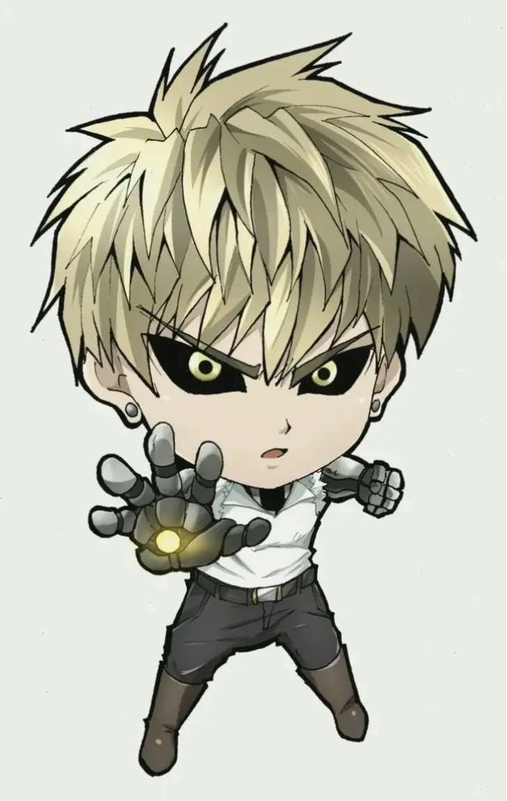 Chibi Genos: Phiên bản dễ thương của cyborg Genos, làm tan chảy trái tim fan One Punch Man!