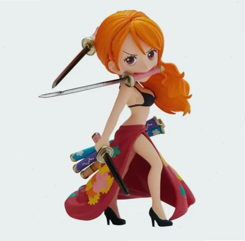 Chibi Nami trong One Piece: Phiên bản dễ thương, hình ảnh nhỏ xinh nhưng đầy sức hút và hài hước.