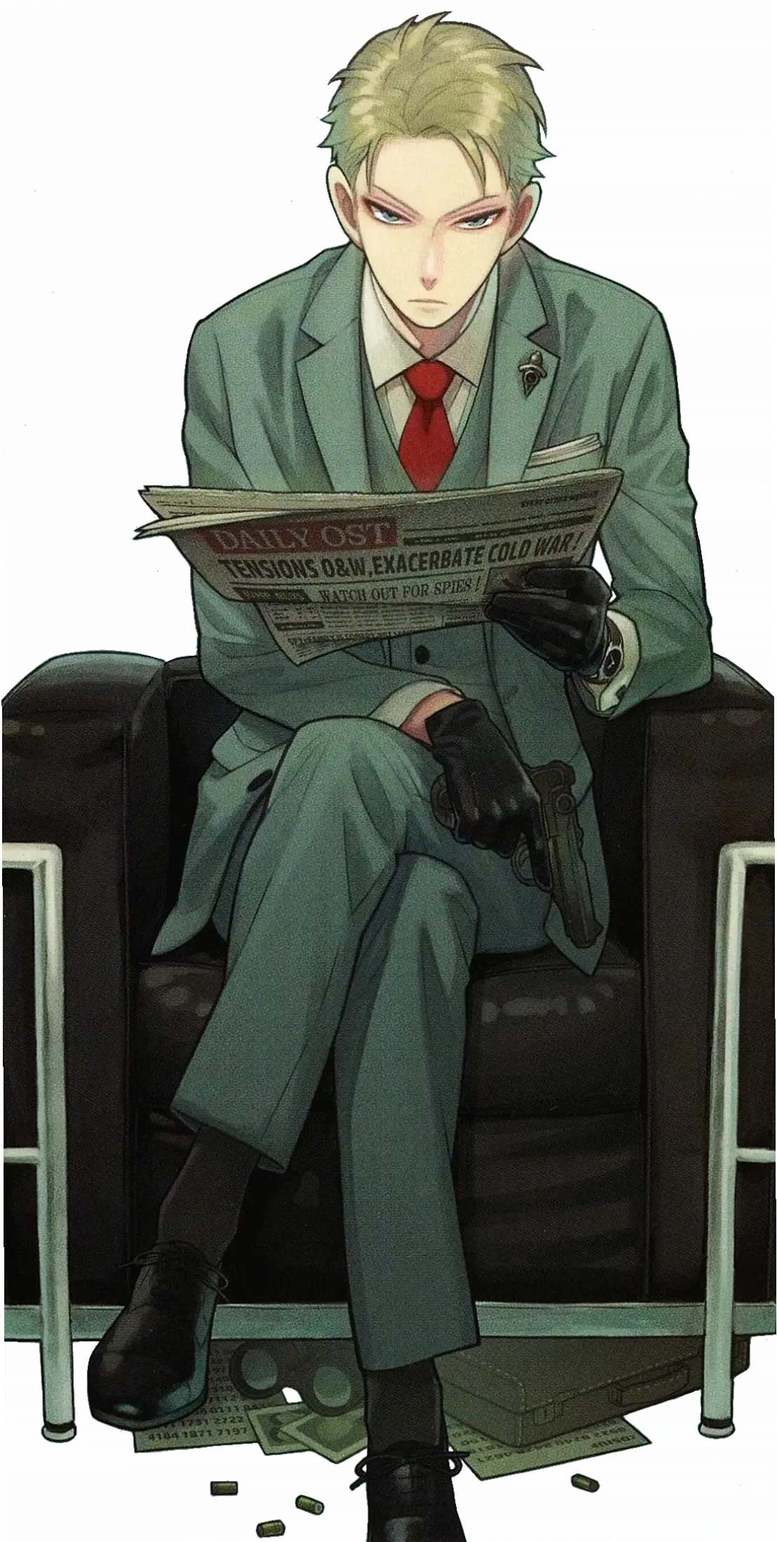 Chiều cao Loid Forger: 187 cm, giúp anh trở thành điệp viên xuất sắc trong các nhiệm vụ của Spy x Family!