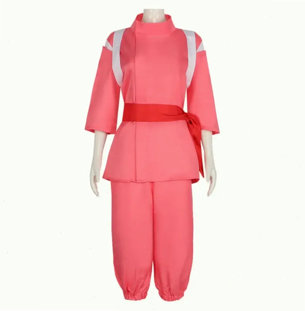 Chihiro outfit: Trang phục của Chihiro từ Spirited Away, biểu tượng cho sự đơn giản và mạnh mẽ.