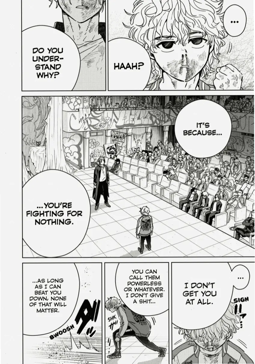 Choji vs Umemiya Manga: Chương mới với pha hành động kịch tính, không thể bỏ lỡ.