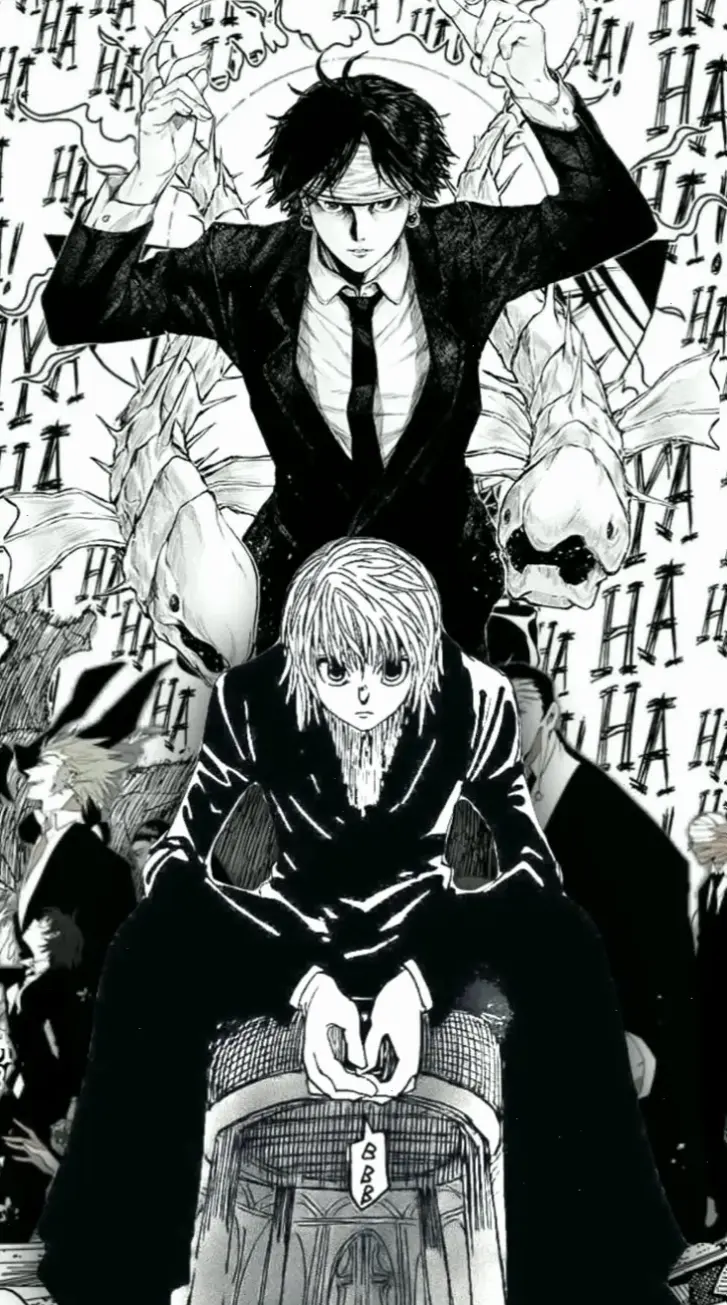Chrollo Kurapika: Mối liên kết thù địch giữa thủ lĩnh Phantom Troupe và Kurapika trong thế giới Hunter x Hunter.