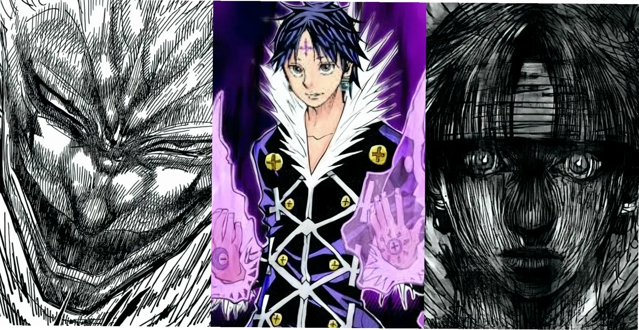 Chrollo vs Hisoka: Trận đấu đỉnh cao giữa thủ lĩnh Phantom Troupe và Hisoka, đầy bất ngờ và chiến thuật.