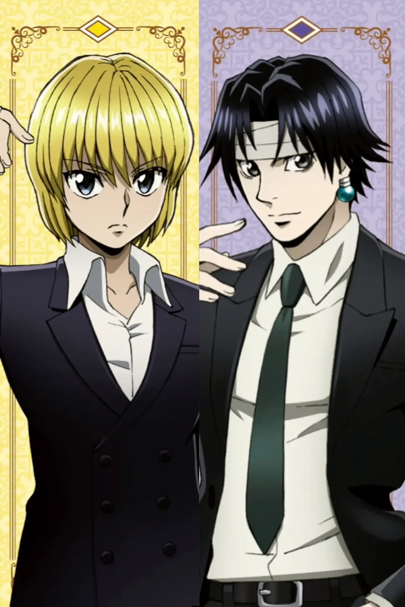 Chrollo x Kurapika: Cuộc đối đầu đầy kịch tính giữa thủ lĩnh Phantom Troupe và Kurapika báo thù.