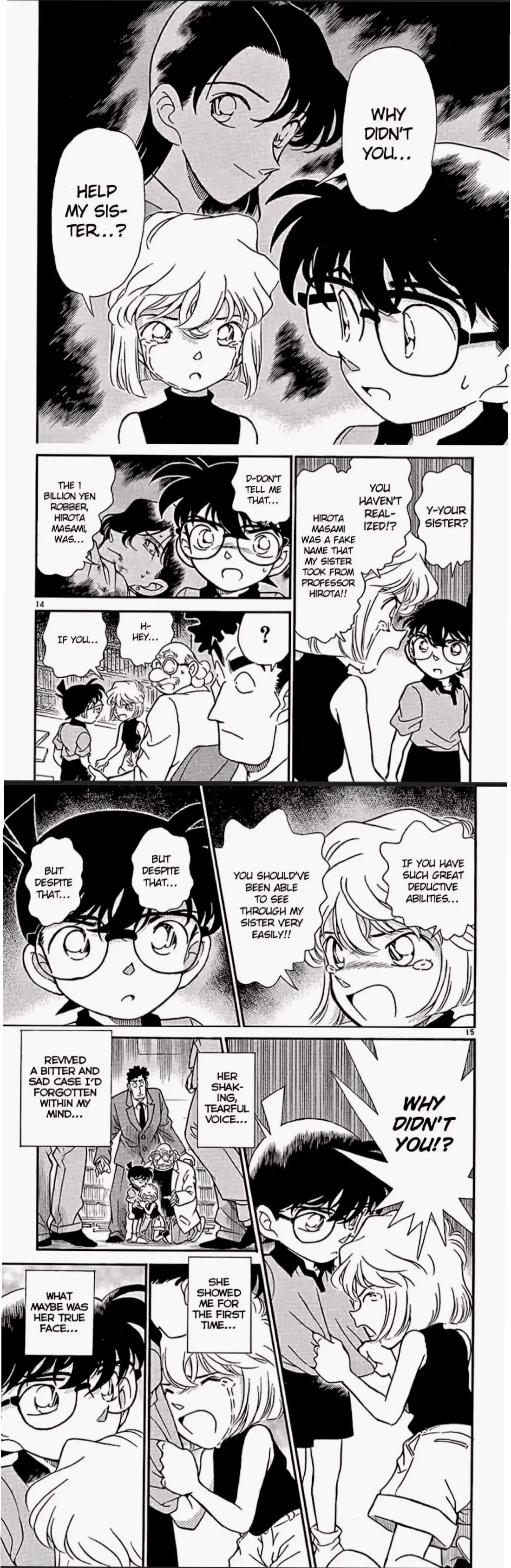 Comic Conan và Haibara: Câu chuyện tình yêu hài hước và kịch tính, thu hút fan với những tình tiết bất ngờ.