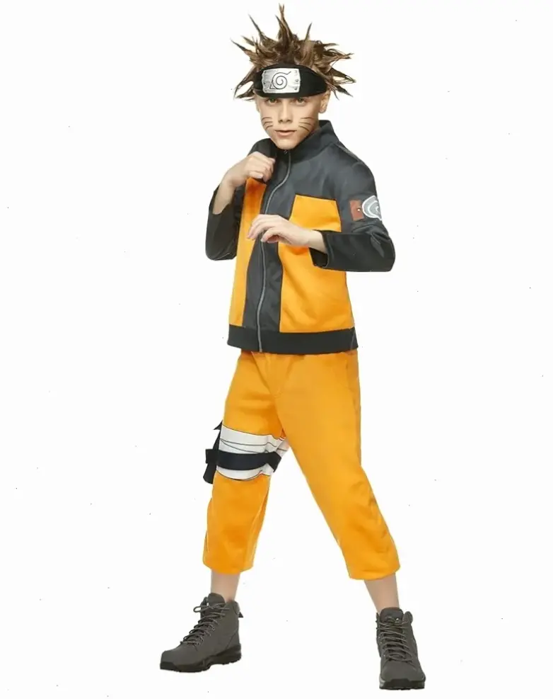 Cosplay Naruto: Hãy hóa thân thành Uzumaki Naruto với trang phục ninja đầy phong cách và năng lượng.