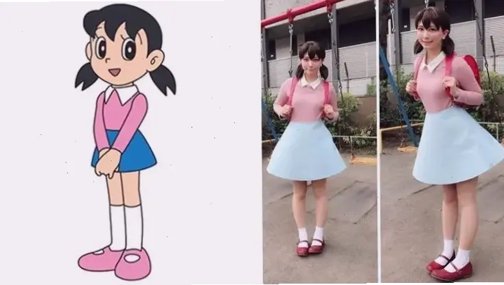 Cosplay Shizuka với trang phục xinh xắn, biến bạn thành nhân vật anime thực thụ. Thử cosplay Shizuka đi!