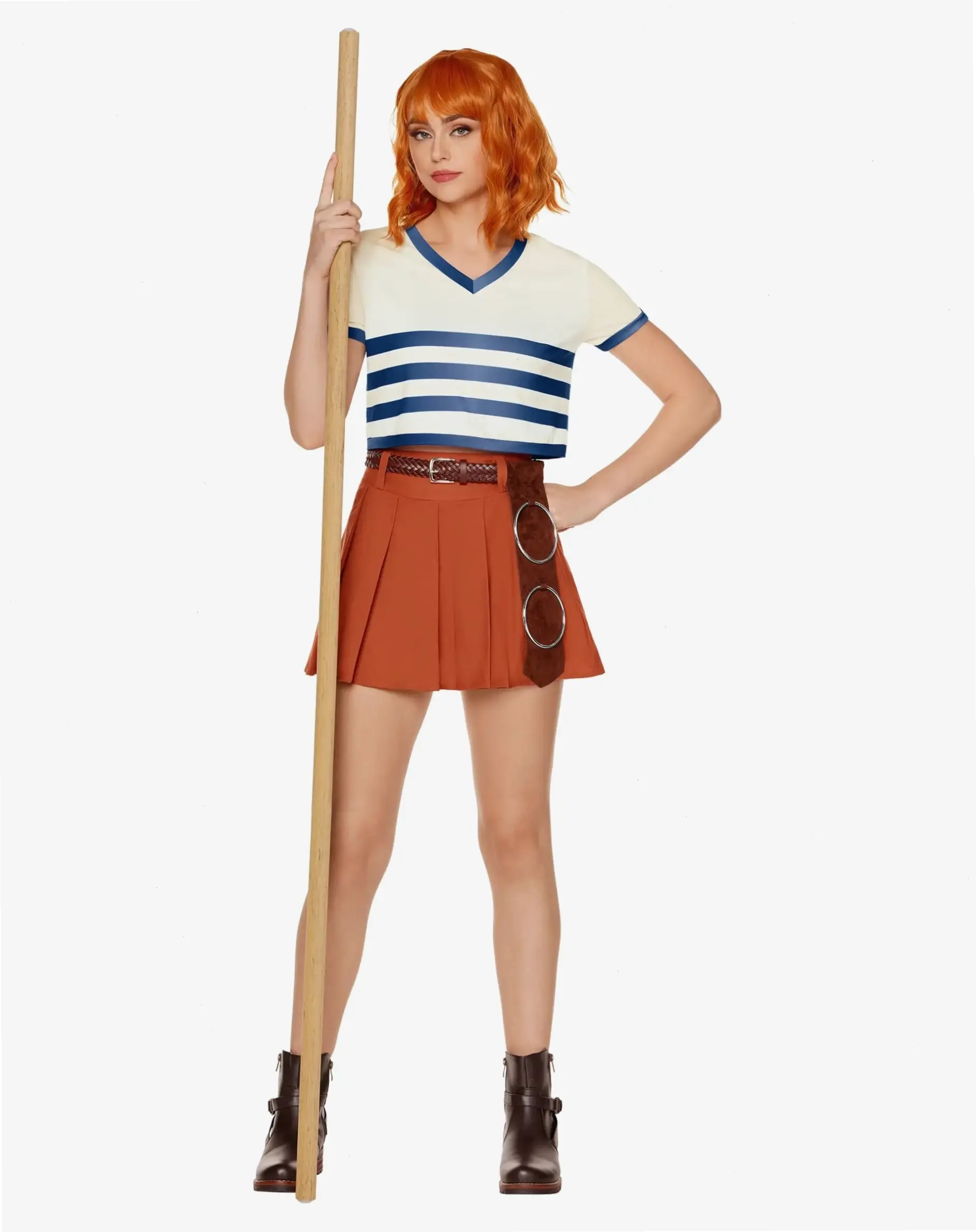 Costume Nami One Piece: Trang phục ấn tượng, thiết kế độc đáo giúp Nami tỏa sáng trong mọi cuộc phiêu lưu biển cả.