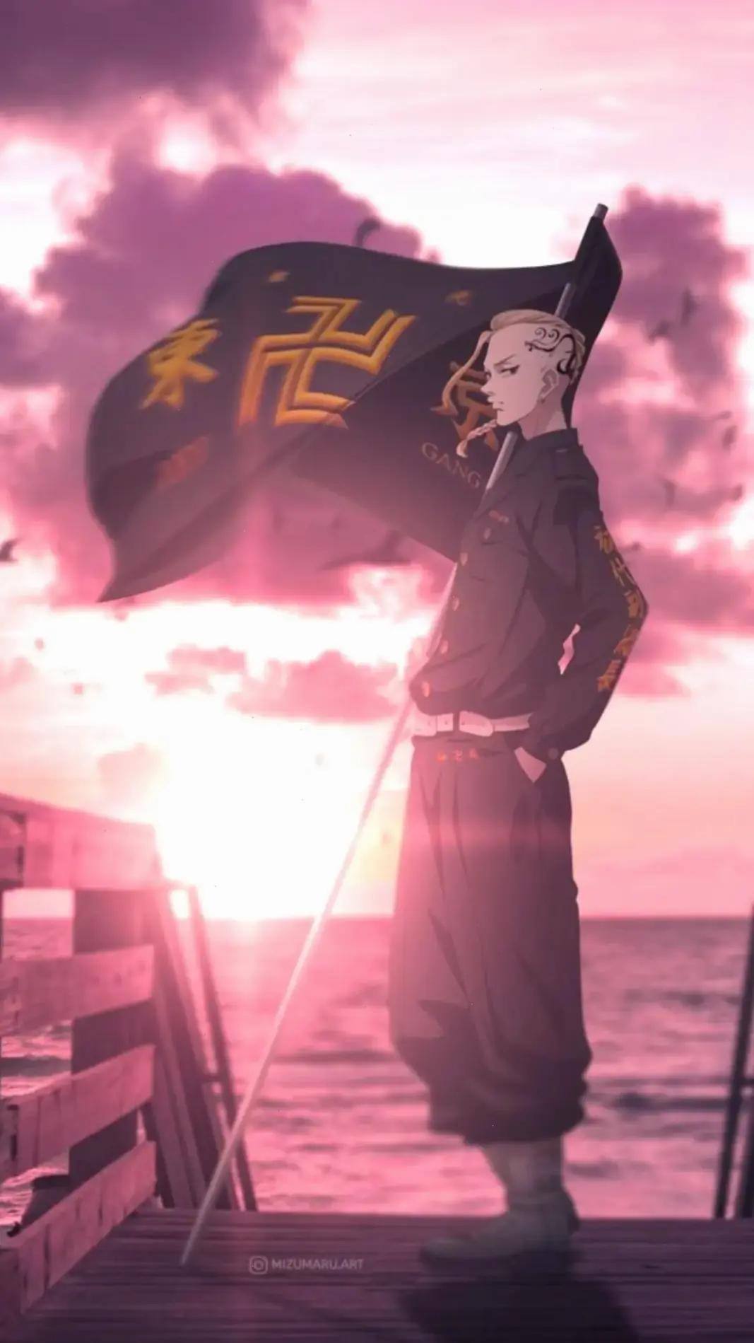 Draken 4K wallpaper: Hình ảnh sắc nét, lý tưởng để trang trí màn hình với phong cách Tokyo Revengers!