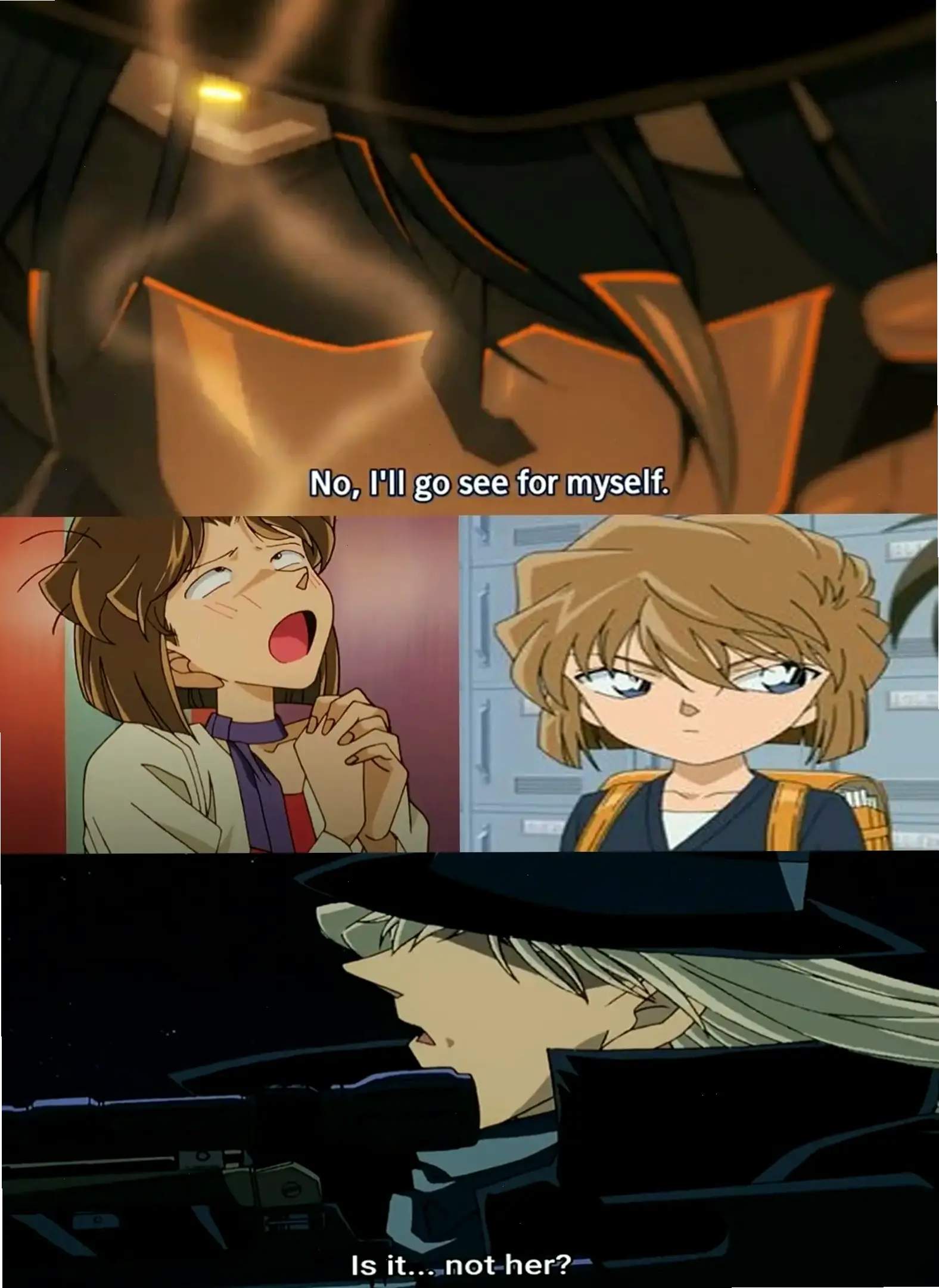 Gin thích Haibara: Mối quan hệ phức tạp và đầy nguy hiểm, thêm chiều sâu kịch tính cho câu chuyện Conan.