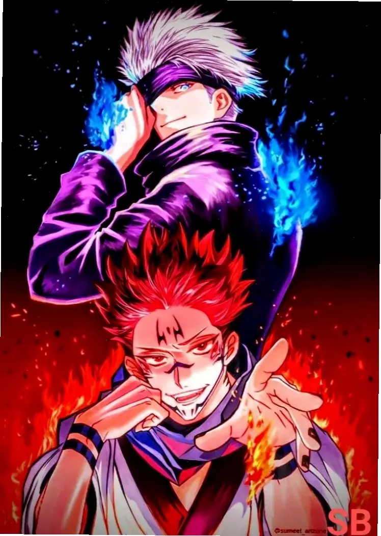 Gojo vs Sukuna wallpaper: Hình nền ấn tượng với trận chiến ác liệt, lý tưởng cho fan Jujutsu Kaisen!