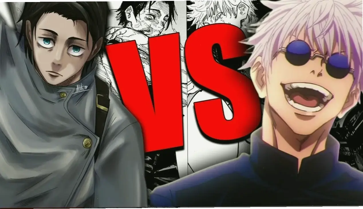 Gojo vs Yuta: Cuộc đấu sôi nổi giữa Gojo và Yuta, sức mạnh đối đầu khiến fan hâm mộ phấn khích.