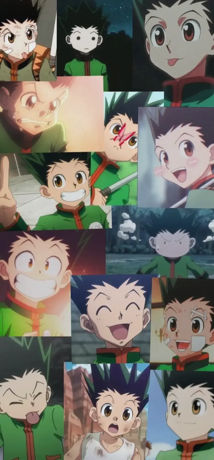 Gon Freecss dễ thương với nụ cười rạng rỡ, hình ảnh cậu bé Hunter khiến fan yêu thích trong các khoảnh khắc vui vẻ.