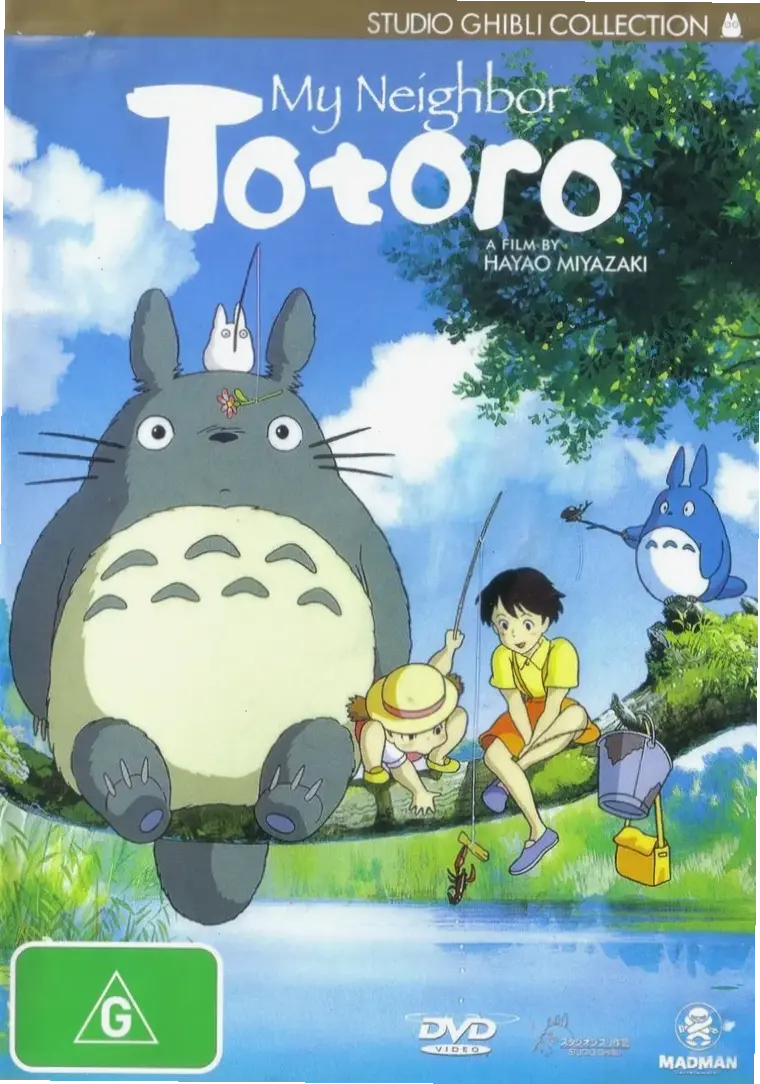 Hàng xóm của tôi Totoro, phim Ghibli đầy cảm hứng, với Totoro như người bạn bí mật trong khu rừng xanh!