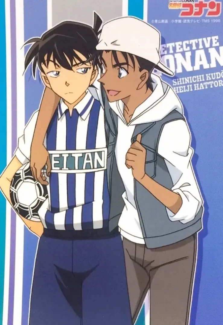 Hattori Heiji x Kudo Shinichi: Sự kết hợp lực lượng của hai thám tử xuất sắc, giải mã mọi vụ án phức tạp.