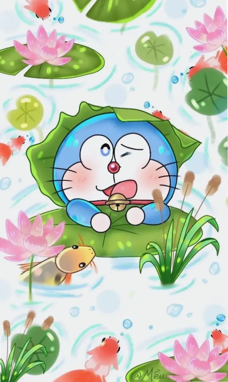 Hình ảnh cute Doraemon, nguồn năng lượng tích cực, khám phá thế giới anime!
