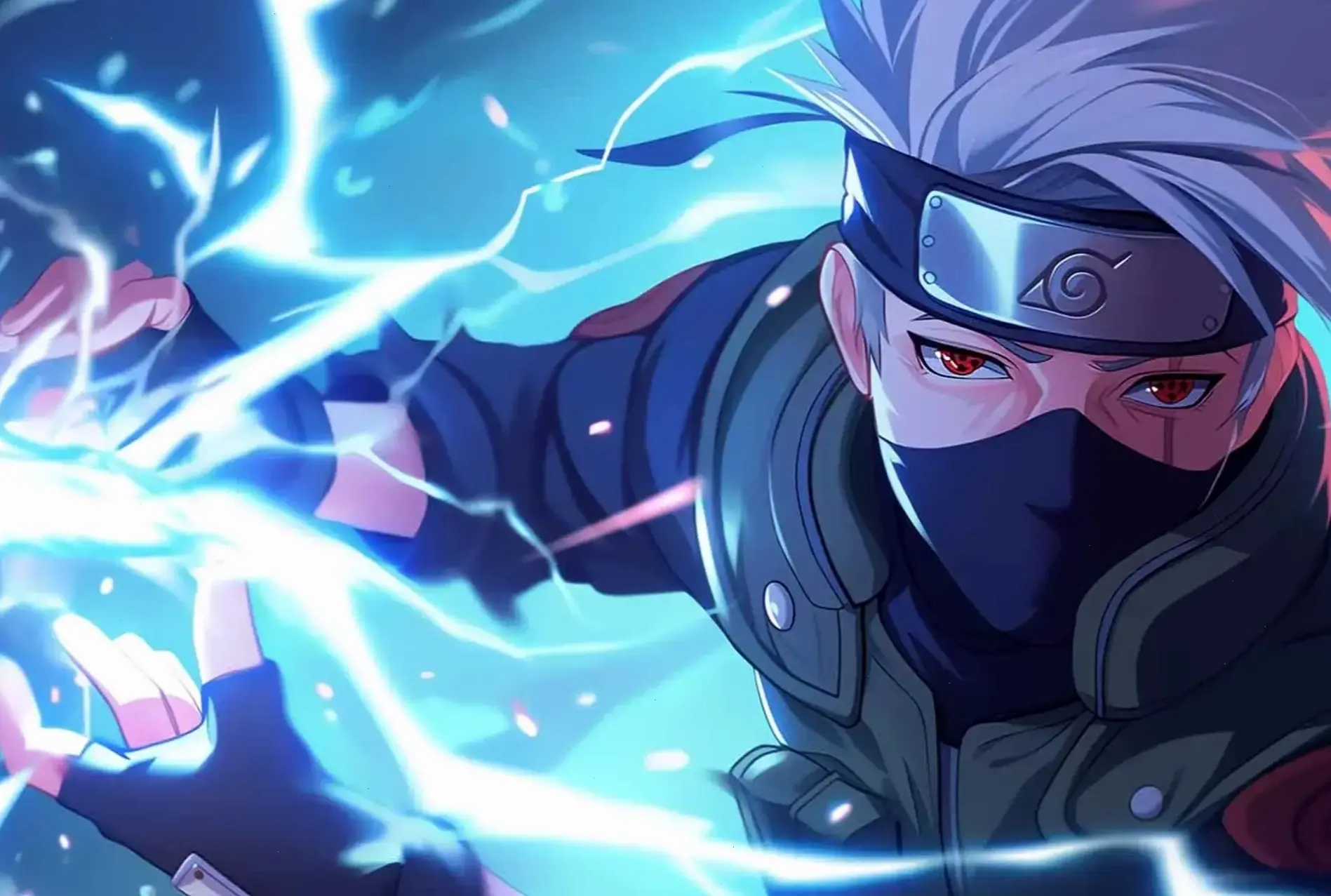 Hình ảnh Kakashi ngầu thể hiện sức mạnh và phong thái lãnh đạo của Hatake trong thế giới anime.