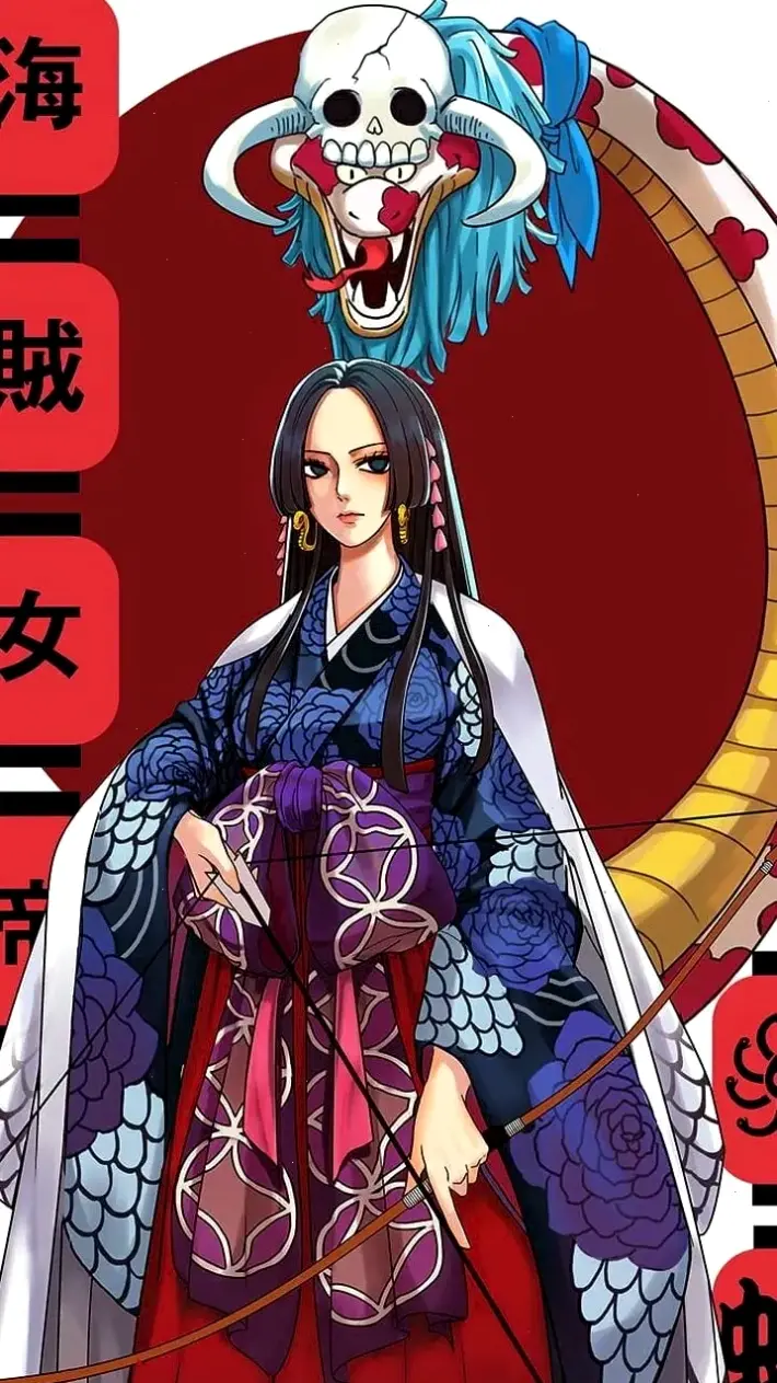 Hình Boa Hancock ngầu: Ảnh cool ngầu, thể hiện sức mạnh của nữ tướng trong One Piece.