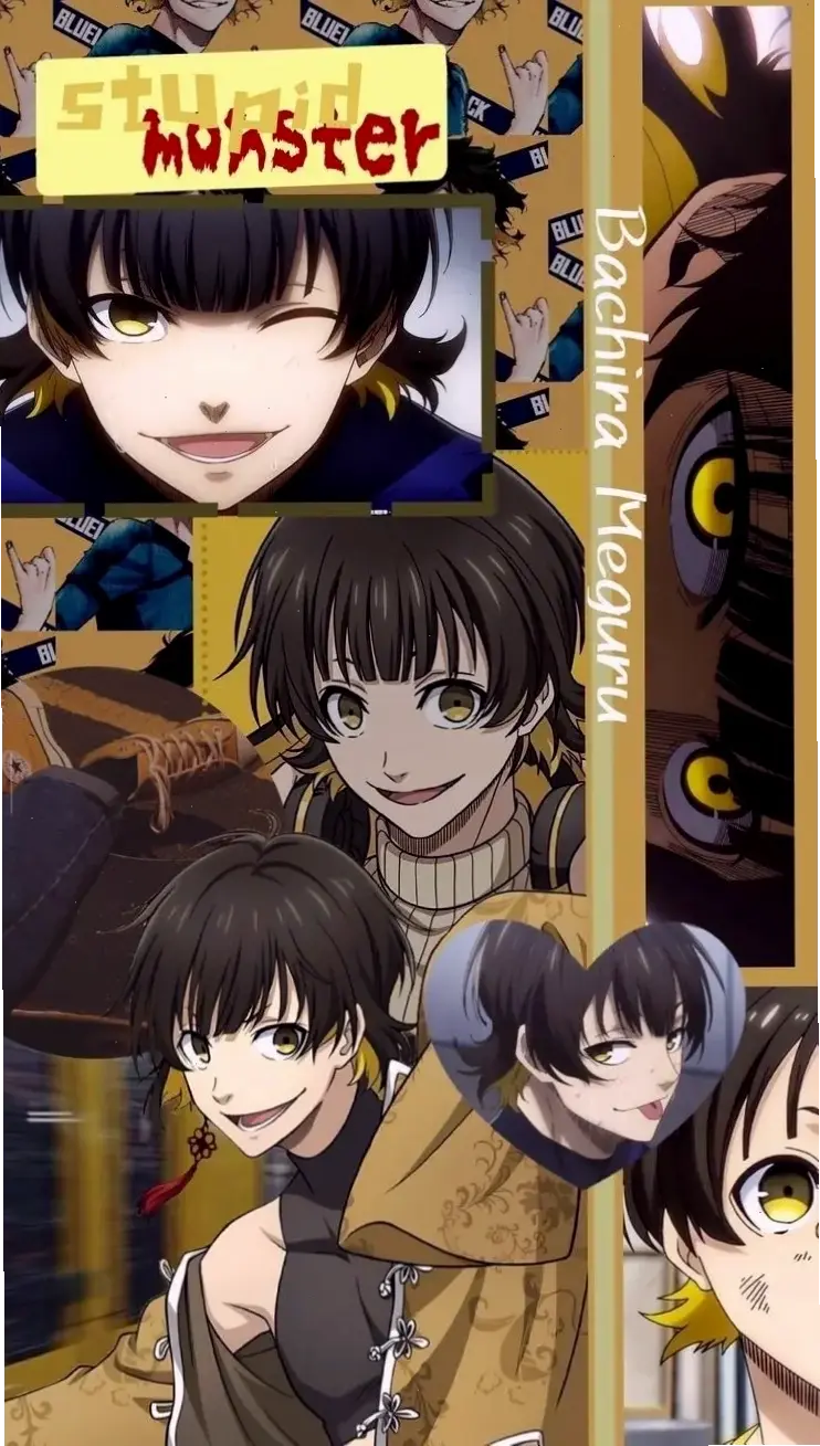 Hình nền bachira meguru sống động, biến màn hình thành không gian anime hấp dẫn.