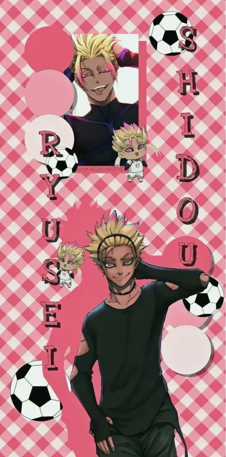 Hình nền Shidou Ryusei: Đặt làm wallpaper với hình ảnh ấn tượng từ Blue Lock, mang năng lượng chiến thắng đến màn hình!