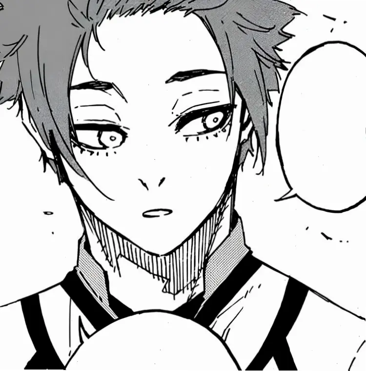 Hình Sae Itoshi sống động, thể hiện phong cách chơi bóng chuyên nghiệp và hấp dẫn của anh ấy.