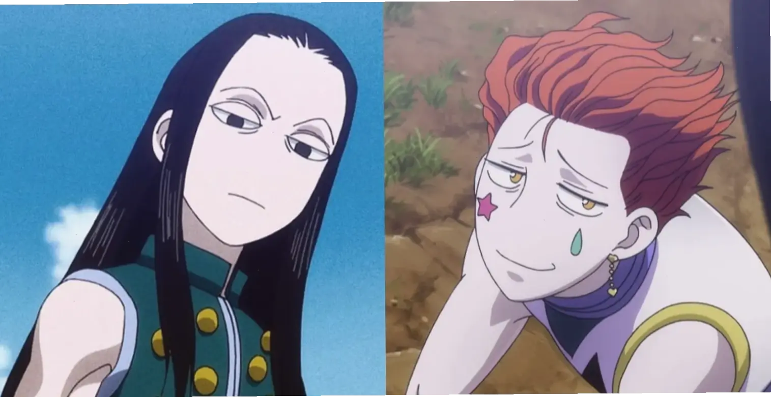 Hisoka Illumi: Hai nhân vật sát thủ đối đầu, nhưng có thể là đồng minh bí mật, mang lại sự kịch tính lớn.