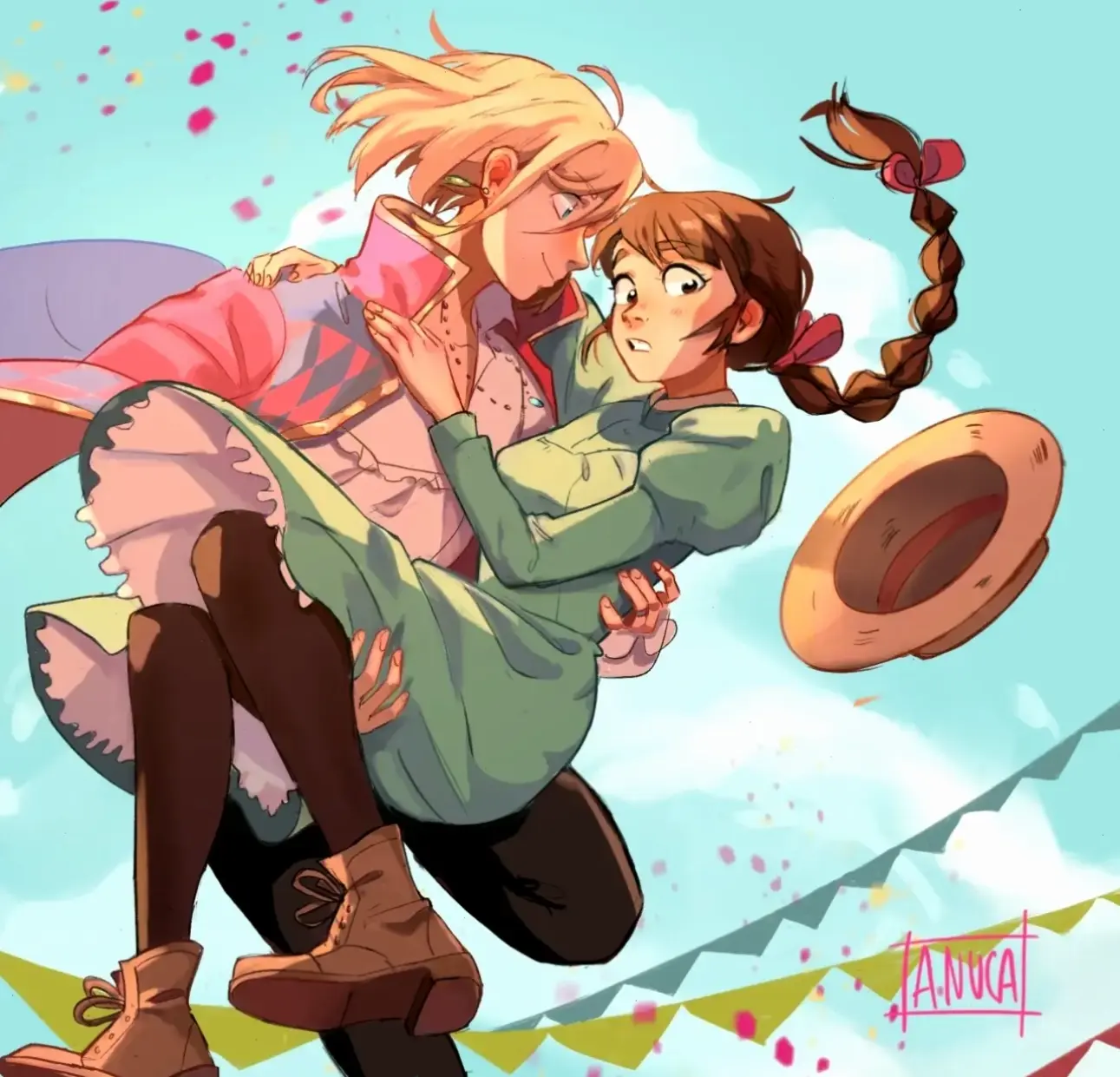 Howl x Sophie comic: Truyện tranh lãng mạn về cặp đôi Howl và Sophie từ thế giới Ghibli.