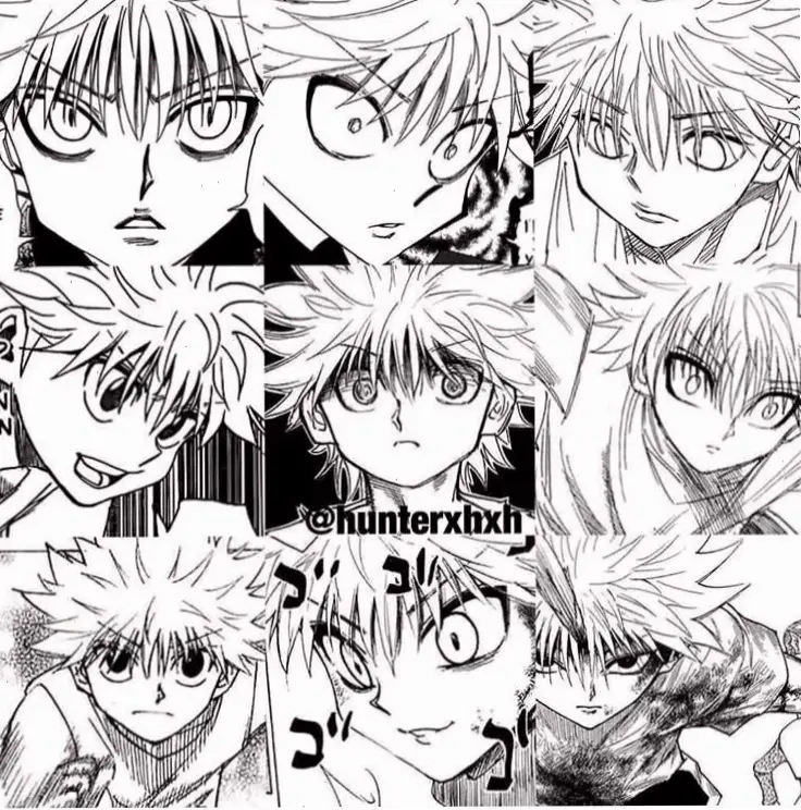 HXH Killua manga: phiên bản chi tiết hơn anime, với những trận chiến và bí mật của sát thủ trẻ.