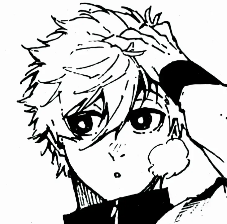 Icon từ manga Nagi Seishiro chân thực, hình ảnh hấp dẫn từ truyện tranh Blue Lock.