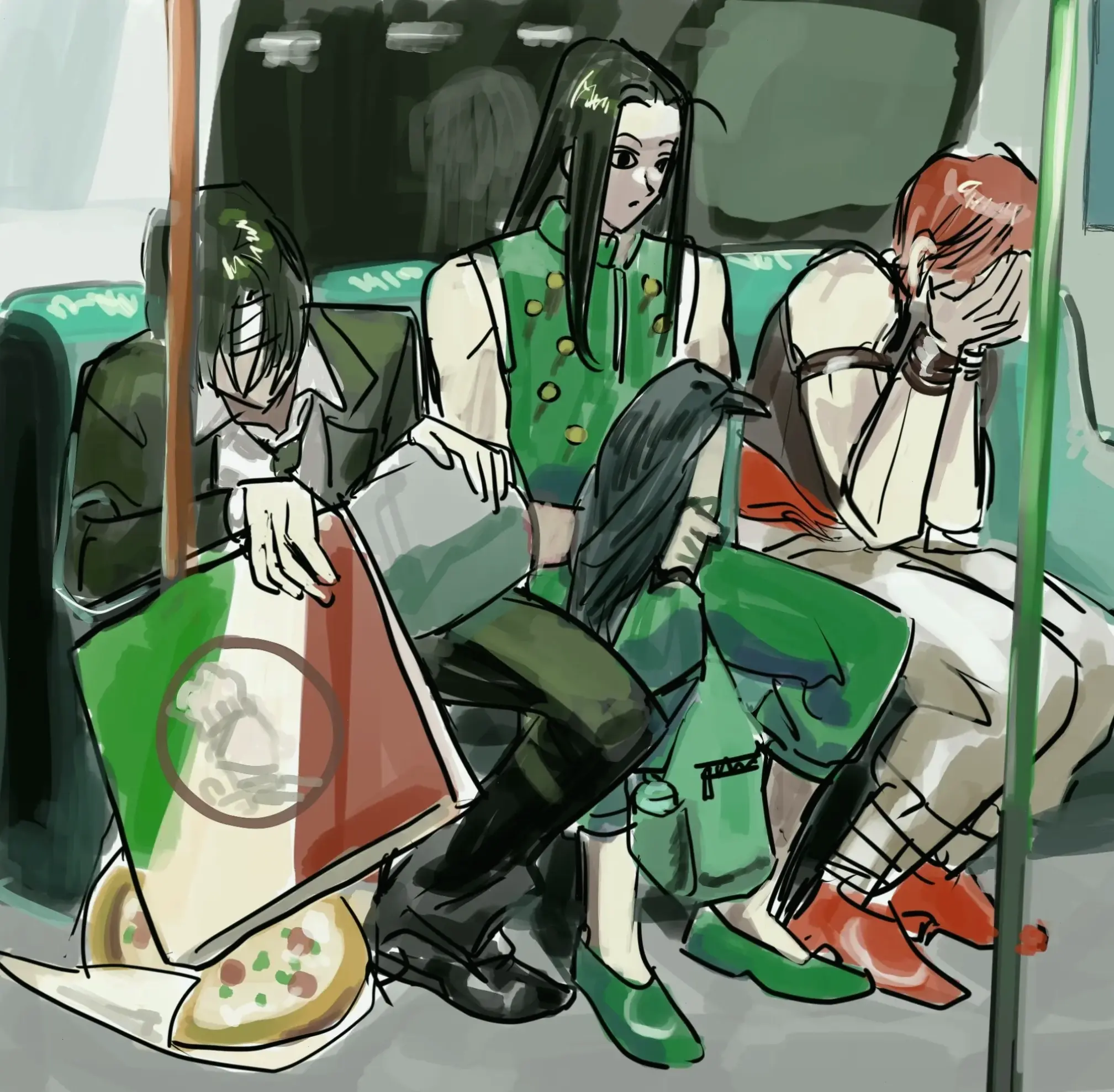 Illumi x Hisoka: Mối quan hệ phức tạp, đầy kịch tính giữa hai sát thủ trong thế giới Hunter x Hunter, hấp dẫn fan.