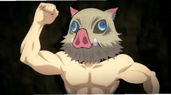 Inosuke trong Demon Slayer, chiến binh dũng cảm với sức mạnh phi thường, khiến quỷ dữ phải khiếp sợ.