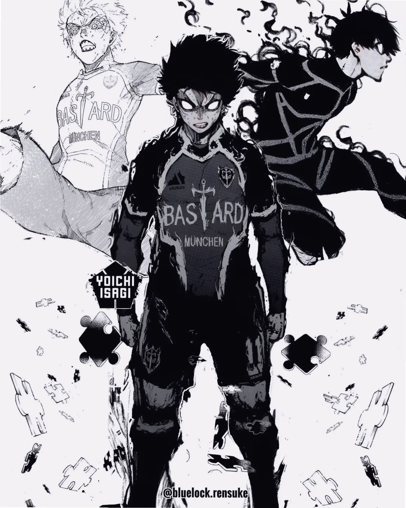 Isagi ngầu lẫm trong Blue Lock, phong cách chơi bóng mạnh mẽ và tự tin của Yoichi Isagi thật ấn tượng.