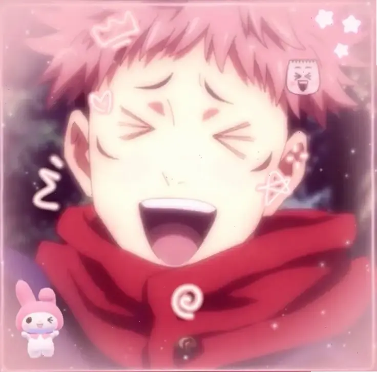 Itadori cute với vẻ ngoài dễ thương và hành động anh hùng, thu hút hàng triệu trái tim fan hâm mộ.