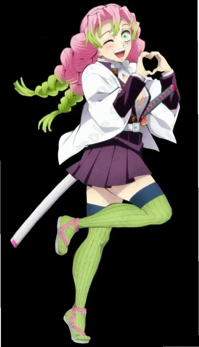 Kanroji Mitsuri, Luyến Trụ của Demon Slayer, mang đến sức hút đặc biệt với tính cách vui vẻ và khả năng chiến đấu ấn tượng.