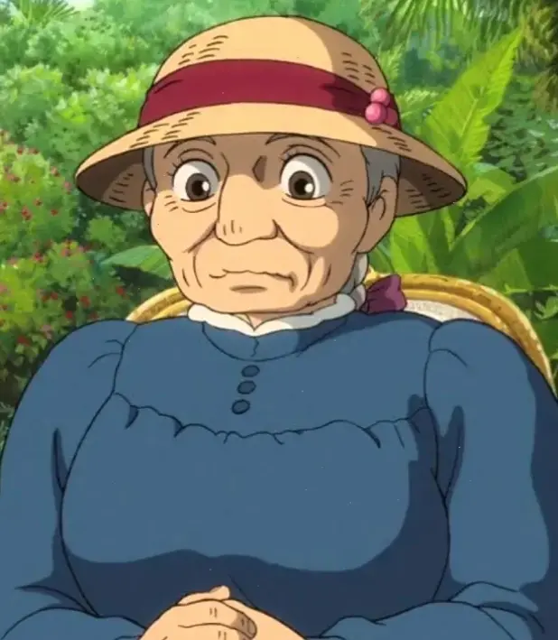 Khám phá hình ảnh Sophie già đi trong Howl's Moving Castle, hành trình phép thuật đầy cảm hứng và tình yêu chân thành.