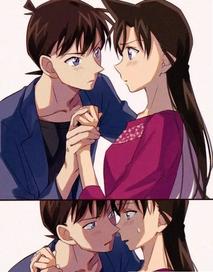 Kudo Shinichi và Ran: Hành trình tình yêu giữa thám tử tài ba và cô gái mạnh mẽ, vượt qua mọi nguy hiểm.