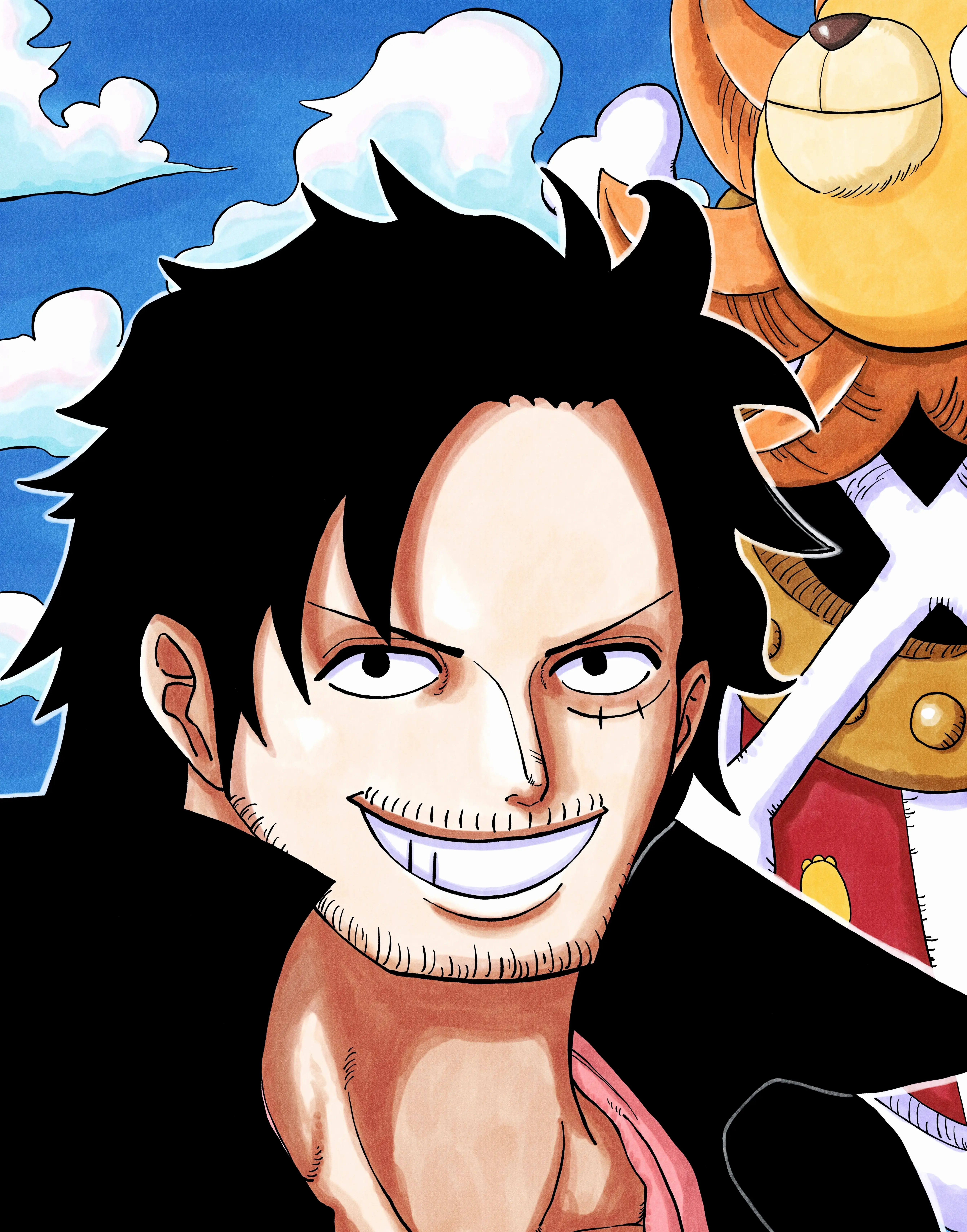 Luffy bao nhiều tuổi? Hiện tại, Luffy khoảng 19 tuổi và vẫn đang phiêu lưu trong One Piece.