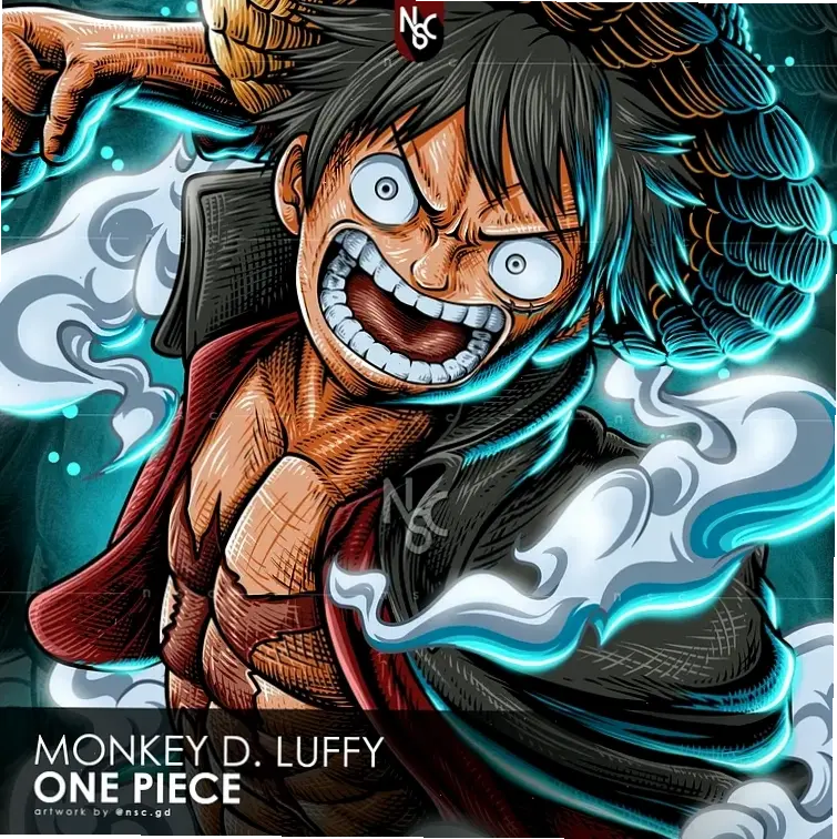 Luffy Monkey D. Luffy, chàng trai ăn trái ác quỷ cao su, dẫn dắt băng Mũ Rơm trong One Piece.