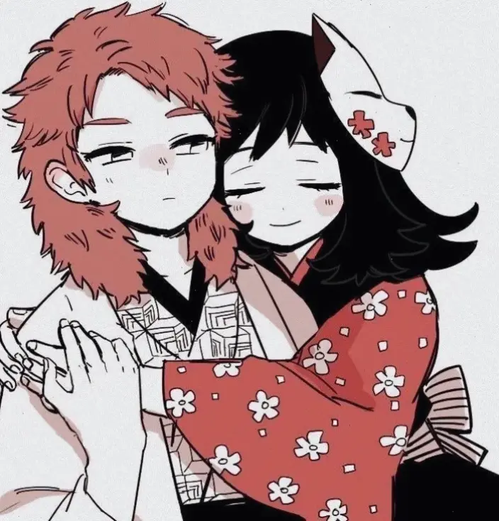 Makomo x Sabito: Câu chuyện tình cảm nhẹ nhàng giữa hai nhân vật, mang đến sự ấm áp trong vũ trụ Demon Slayer.