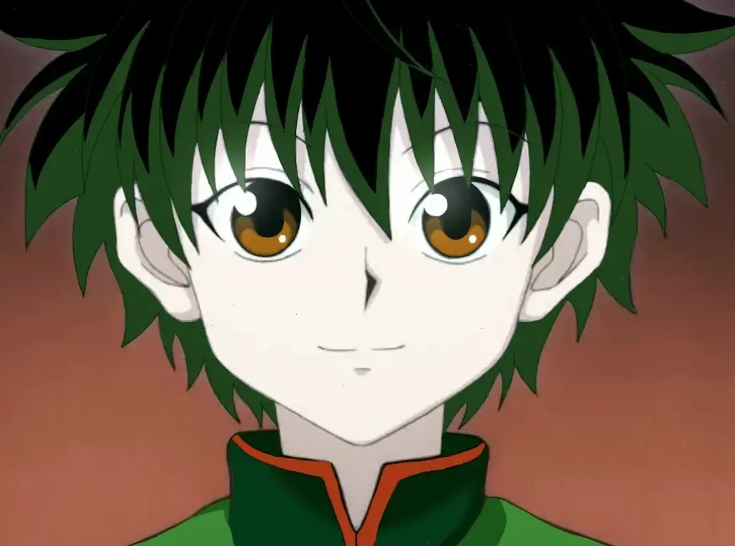 Màu tóc đen của Gon Freecss tạo nên vẻ ngoài mạnh mẽ, dễ nhận biết trong các cuộc chiến Hunter x Hunter.