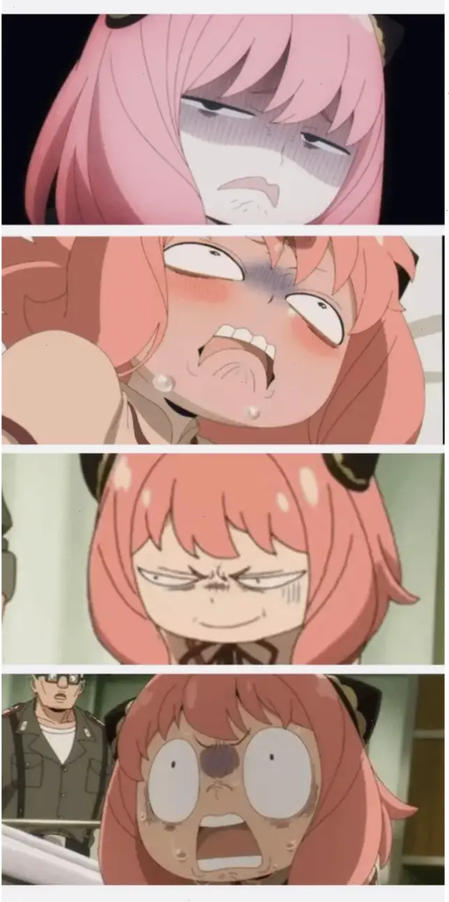 Meme Anya Forger hài hước, cô bé dễ thương trong gia đình điệp viên, khiến mọi người cười nghiêng ngả với biểu cảm đáng yêu!