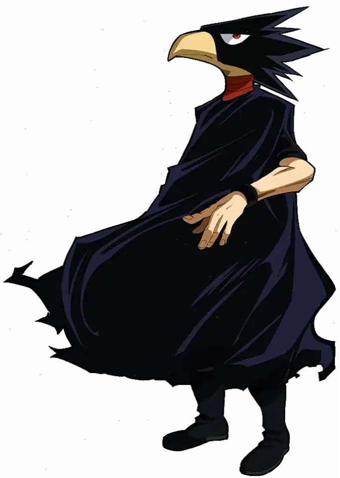 MHA Tokoyami: Fumikage với Dark Shadow, nhân vật yêu thích trong My Hero Academia, luôn sẵn sàng chiến đấu!