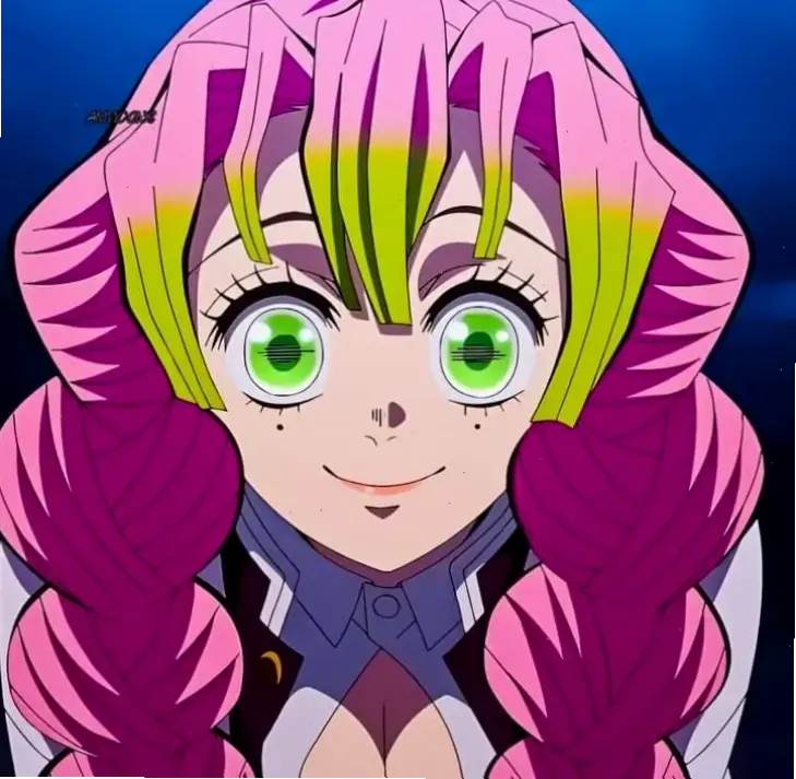 Mitsuri trong thế giới anime: Một cô gái dễ thương, mạnh mẽ, là biểu tượng của tình yêu và sức mạnh trong Kimetsu no Yaiba.