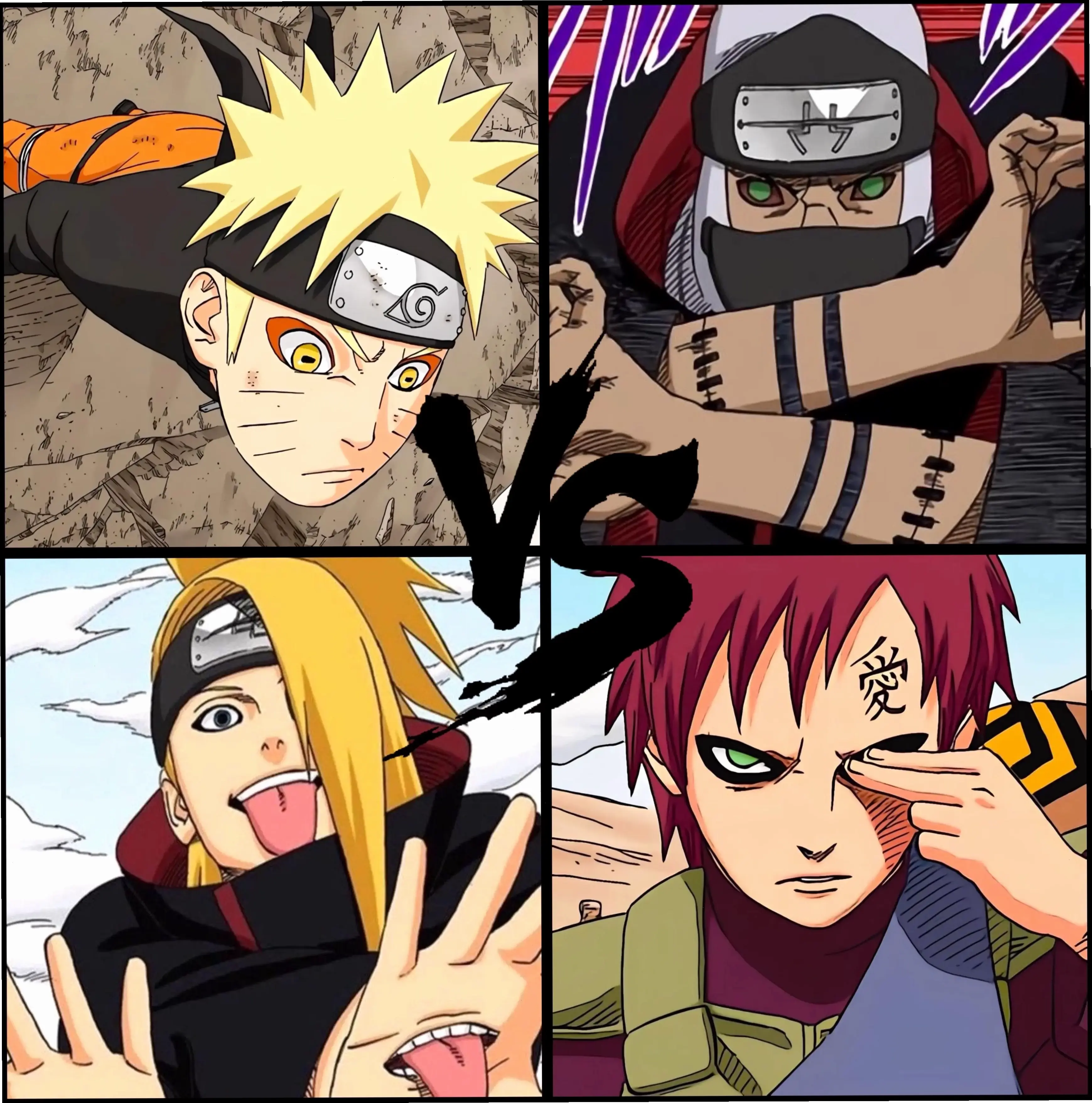 Naruto Gaara: Cuộc gặp gỡ định mệnh, tình bạn sâu sắc giữa hai ninja huyền thoại!