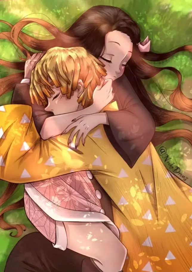 Nezuko x Zenitsu: Cặp đôi ship phổ biến, câu chuyện tình cảm trong Demon Slayer, đầy bất ngờ và thú vị!