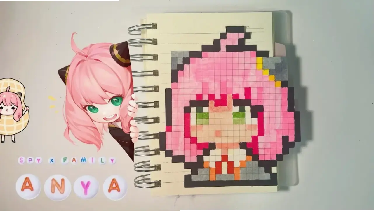 Nhân vật Anya Forger dễ thương, cô bé trong gia đình điệp viên với câu chuyện phiêu lưu hấp dẫn!