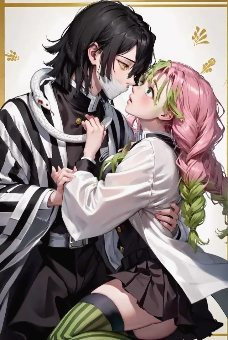 Obanai x Mitsuri Magmallow: Câu chuyện phiêu lưu với yếu tố lửa, tình yêu họ thêm phần kịch tính và hấp dẫn!