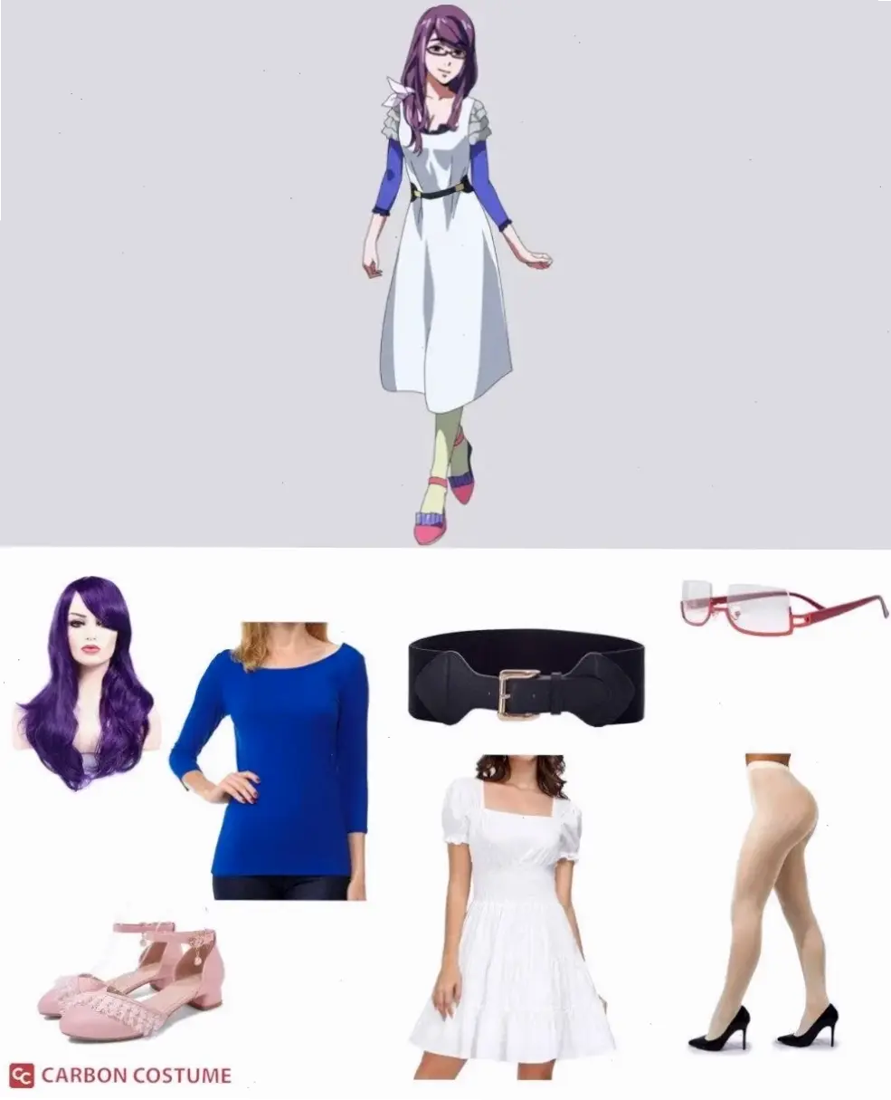 Outfits của Rize Kamishiro: Trang phục quyến rũ và phong cách, làm nổi bật vẻ đẹp ghoul trong anime.