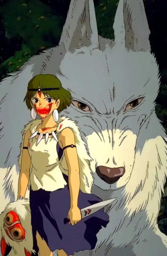 Princess Mononoke: Câu chuyện huyền thoại về công chúa sói và chàng trai bị nguyền rủa trong thế giới anime.